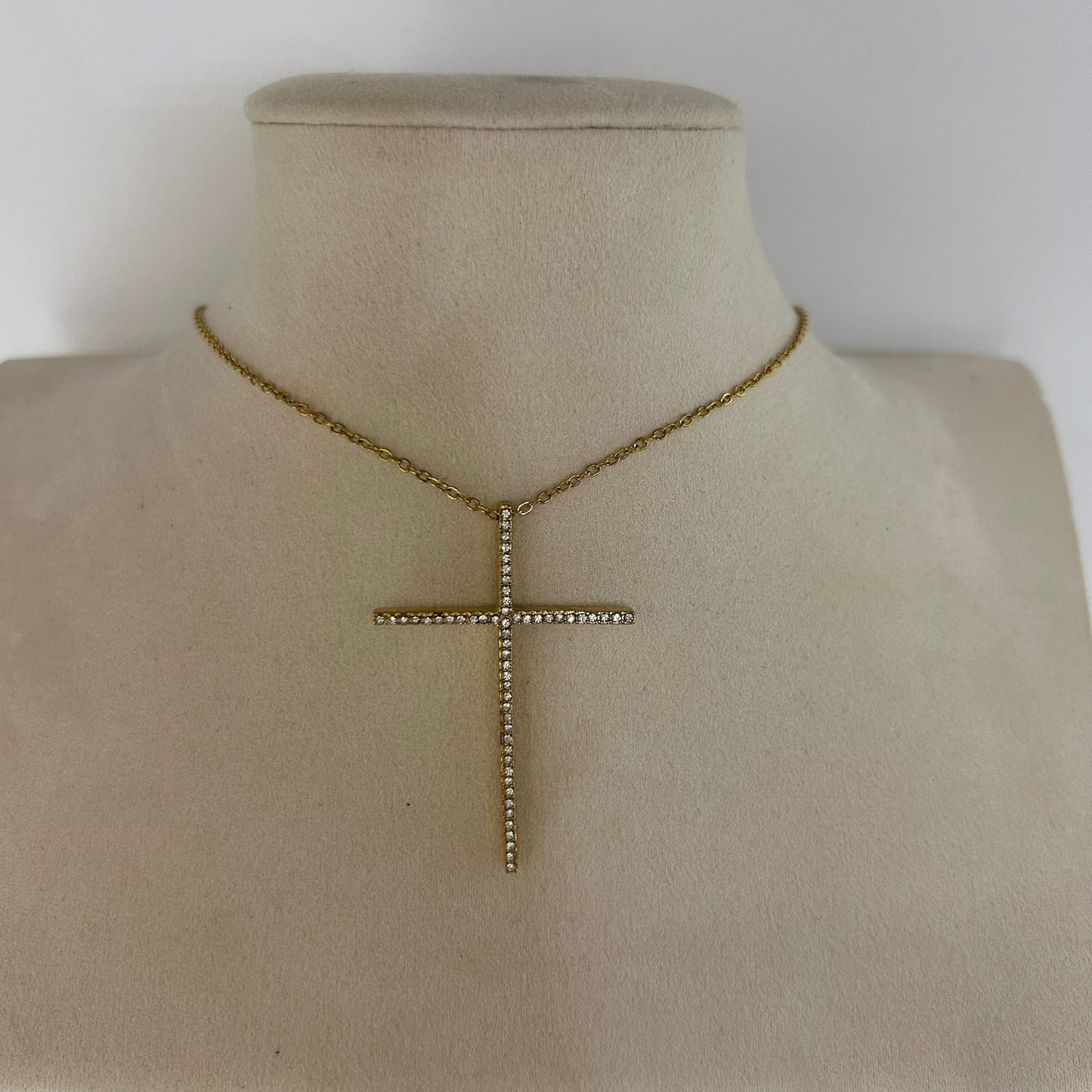 Collar Cruz Punto