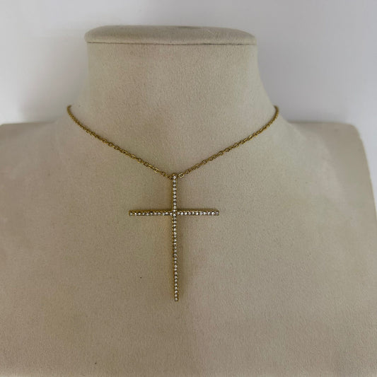 Collar Cruz Punto