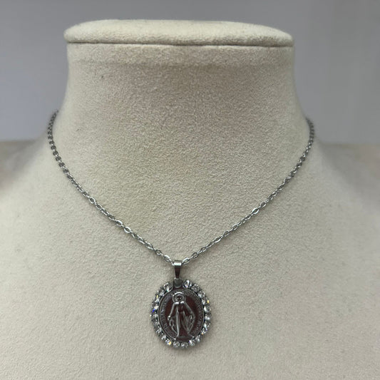 Collar Virgen Brillos