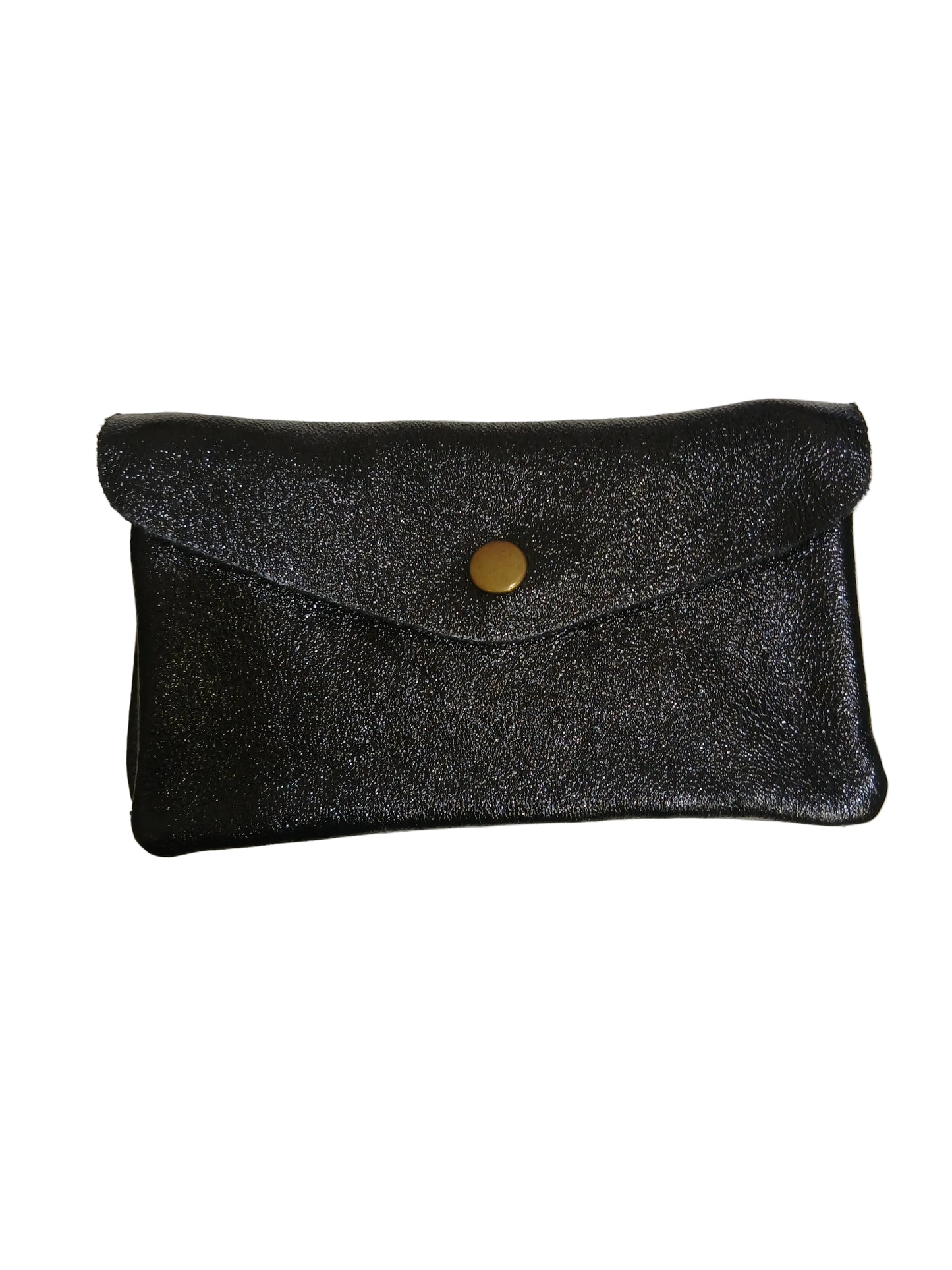 Monedero Satinado Negro
